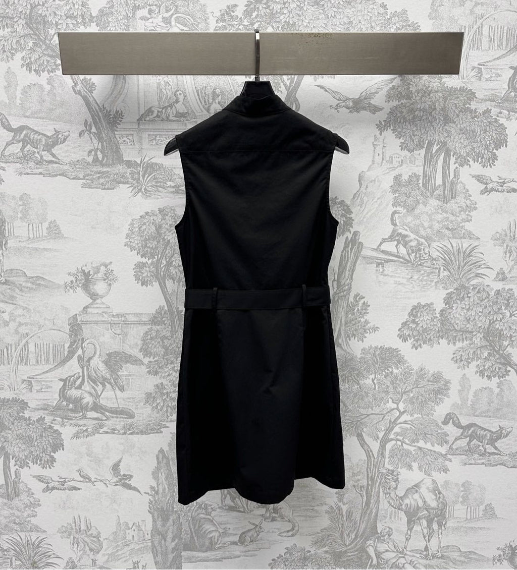 DIOR 25S DRAWSTRING VEST DRESS 264662