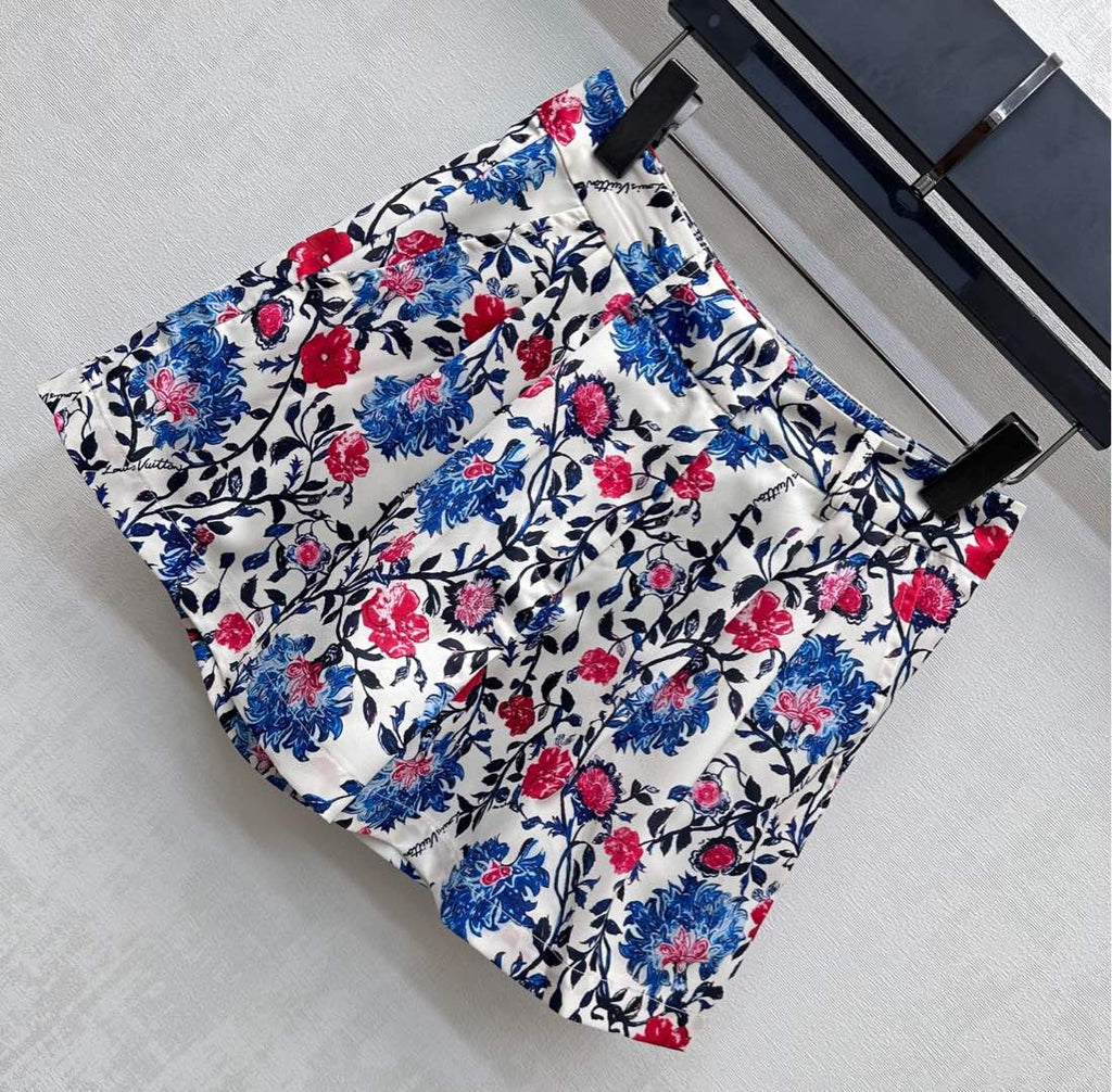 LV PLEATED MINI SKIRT 263833