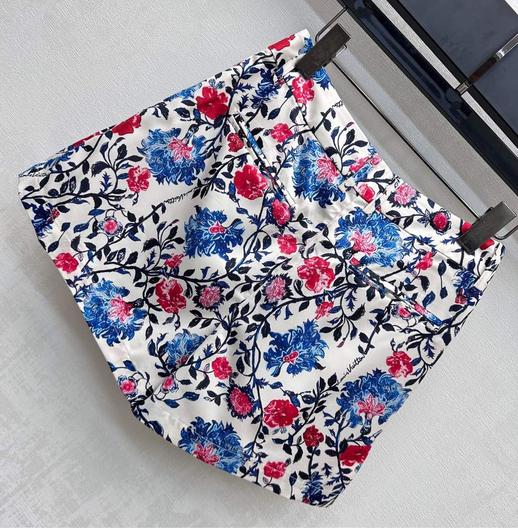 LV PLEATED MINI SKIRT 263833