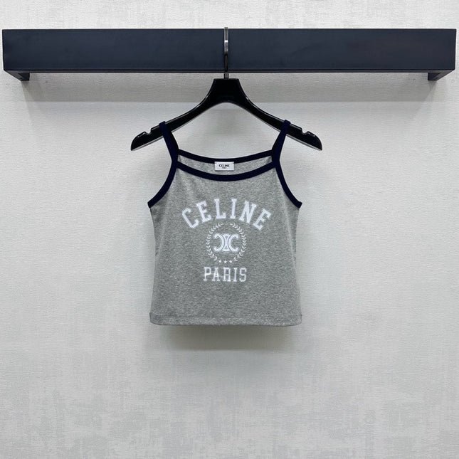 CELINE SPAGHETTI STRAP TOP 267822