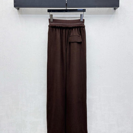 MIUMIU WIDE LEG PANTS STYLE 435