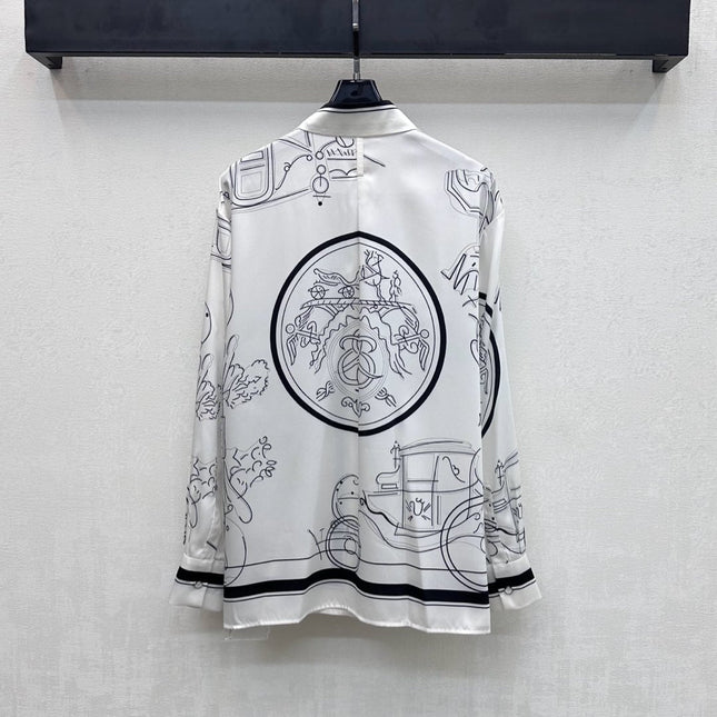 HERMES 26S LONG SLEEVE SHIRT 582