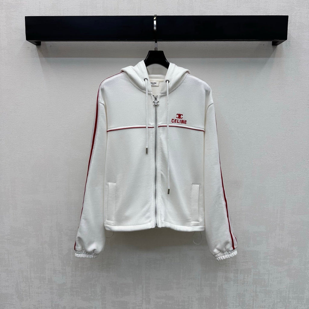 CELINE 26S HOODED JACKET AND SHORTS SET 127