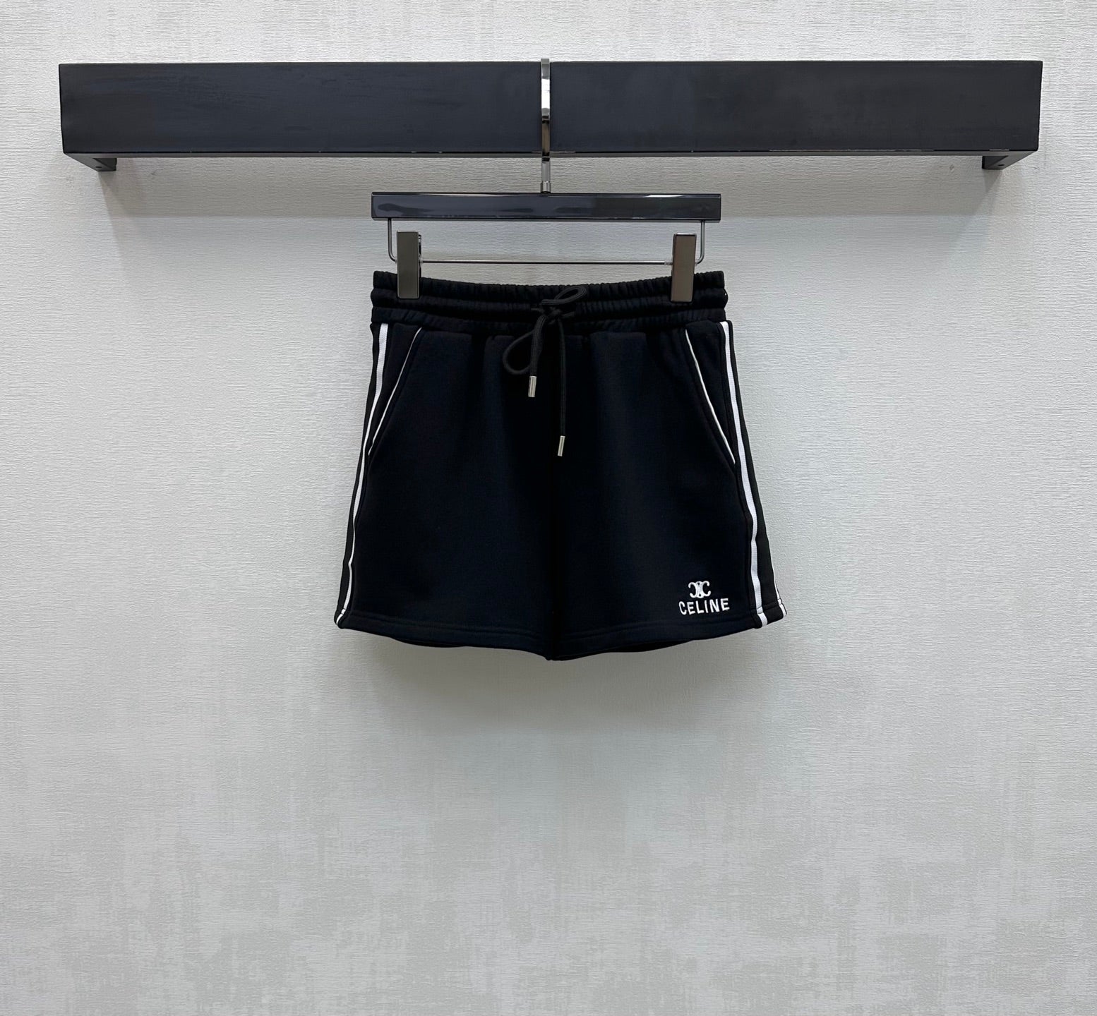 CELINE 26S HOODED JACKET AND SHORTS SET 126