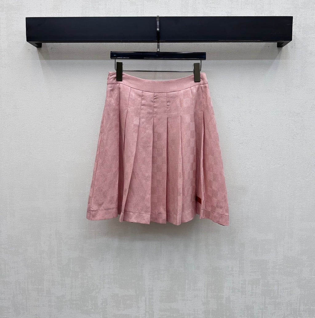 LV 26S TOP AND SKIRT SET STYLE 216