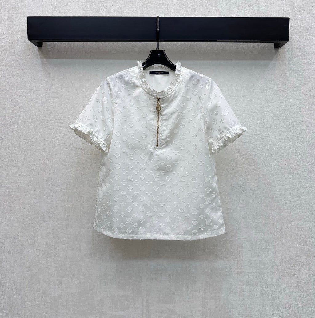 LV 26S SHORT-SLEEVE ZIP-UP SHIRT STYLE 200