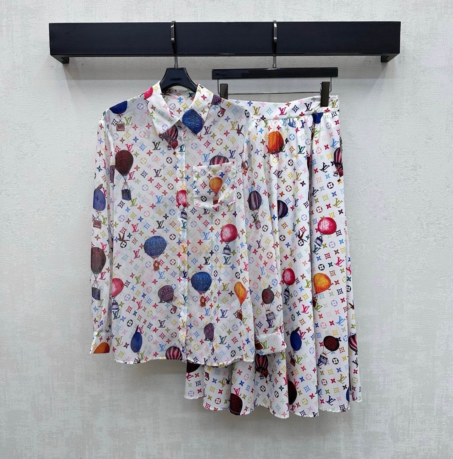 LV 26S PATTERNED LONG-SLEEVE SHIRT STYLE 183