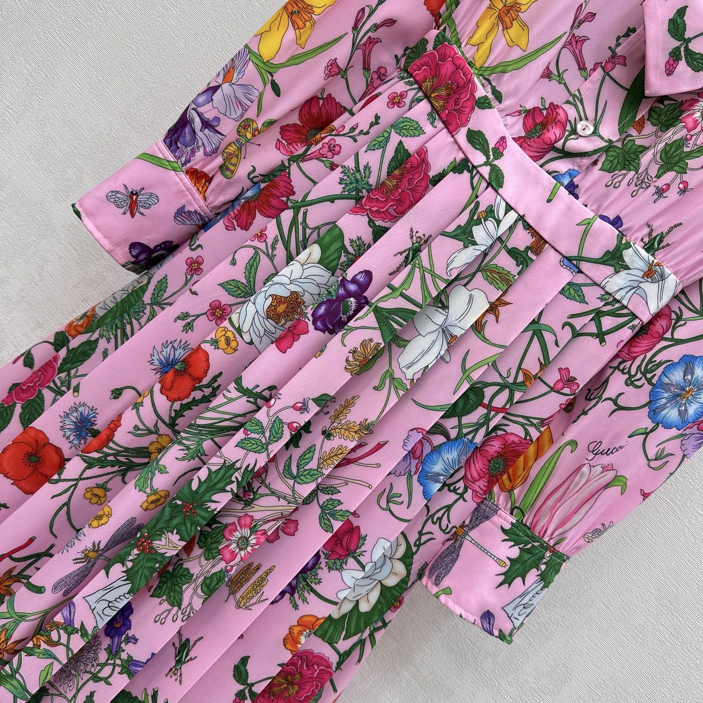 GUCCI 26S LONG PRINTED DRESS 300
