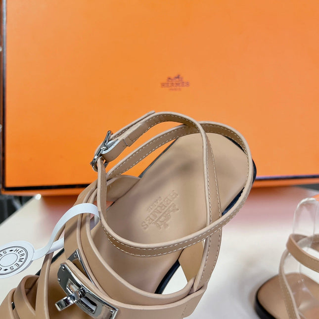 JUNE SANDAL BEIGE CALFSKIN