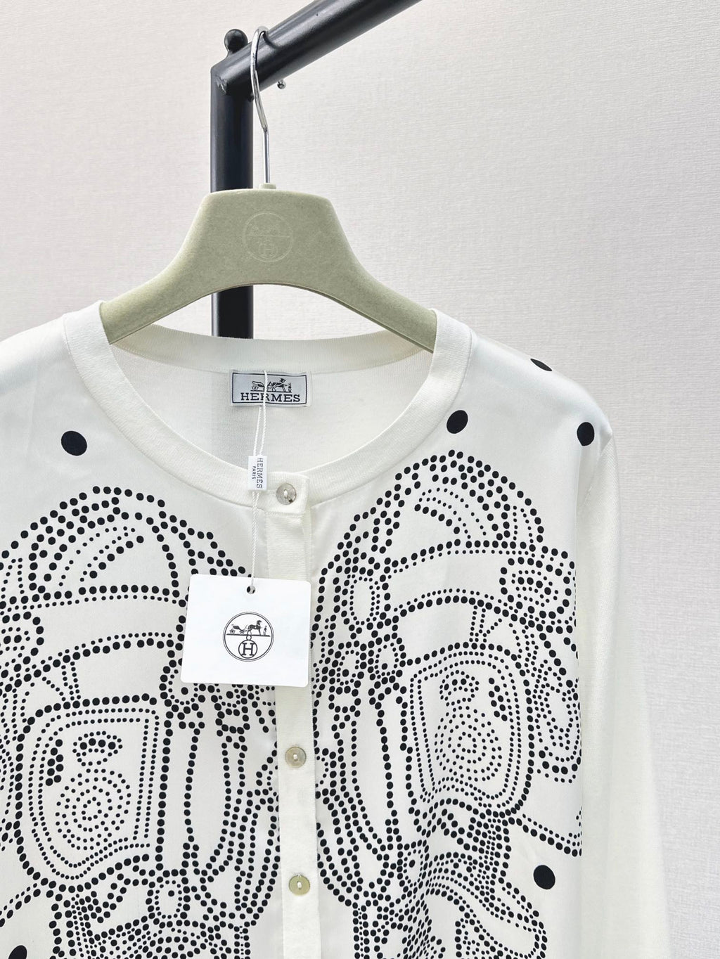 HERMES 26S KNIT CARDIGAN 502