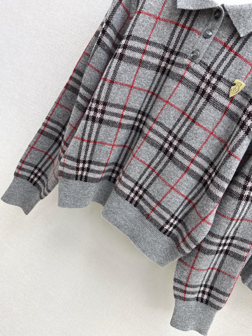 BURBERRY 25S POLO SHIRT AND SKIRT SET 0048