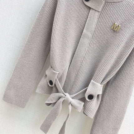 MAX MARA 25S STAND COLLAR CARDIGAN COAT 035