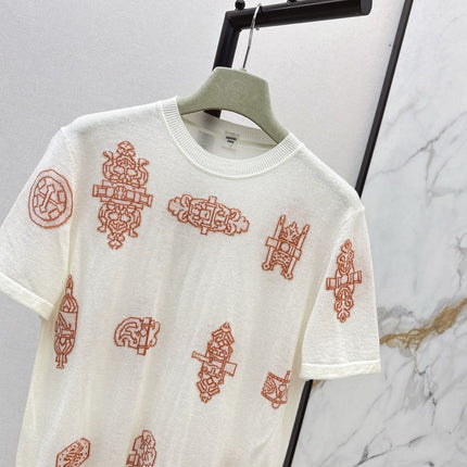 HERMES 25S CREW NECK T-SHIRT 422