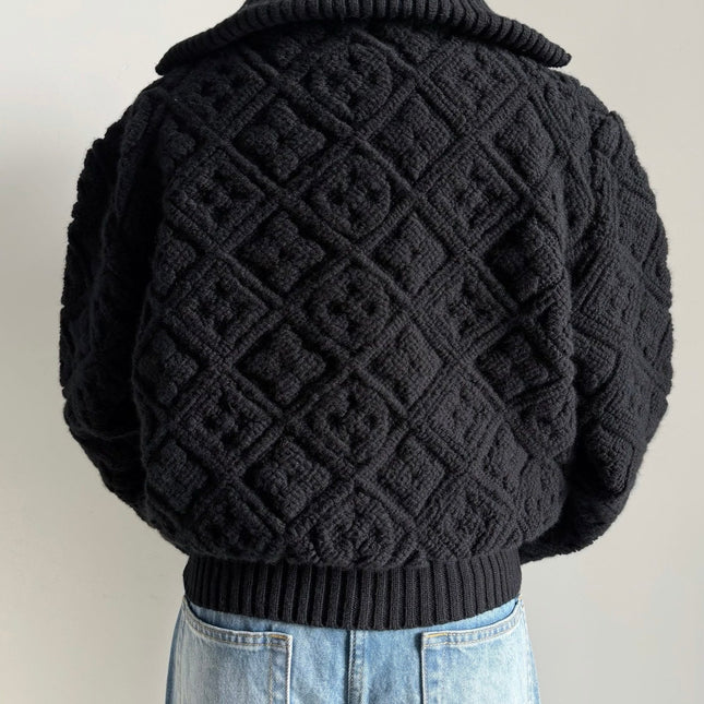 LV 25S WOOL CARDIGAN 0009