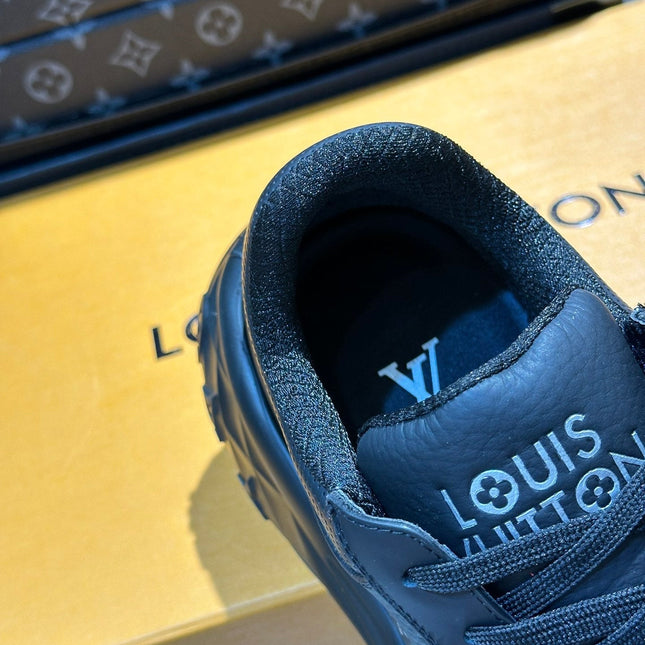 THICK-SOLED SNEAKER BLACK CALFSKIN