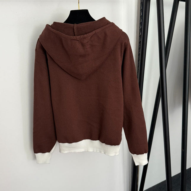MIUMIU KNIT TOP AND STRAIGHT-LEG PANTS SET STYLE 857
