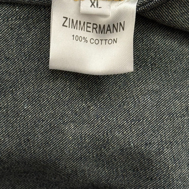 ZIMMERMANN 26S PUFF SLEEVE DENIM DRESS STYLE 118