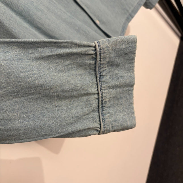 YSL 26S LONG SLEEVE DENIM SHIRT 417