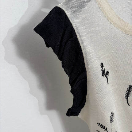 YSL 26S KNIT VEST TOP 383