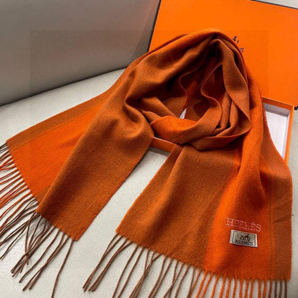 HERMES 25S SCARF 180 IN CASHMERE 989576