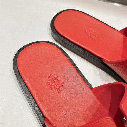 IZMIR SANDAL CRIMSON LAMBSKIN