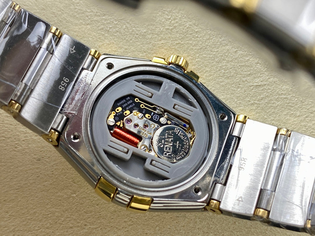 CONSTELLATION PETITE WATCH SILVER CASE AND SAPPHIRE BLUE DIAL WITH CRYSTAL