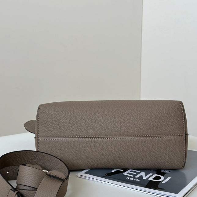 BY THE WAY SELLERIA LARGE 29 BAG IN CEDAR BROWN CALFSKIN