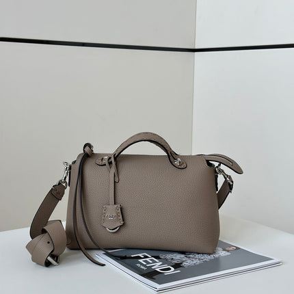 BY THE WAY SELLERIA LARGE 29 BAG IN CEDAR BROWN CALFSKIN