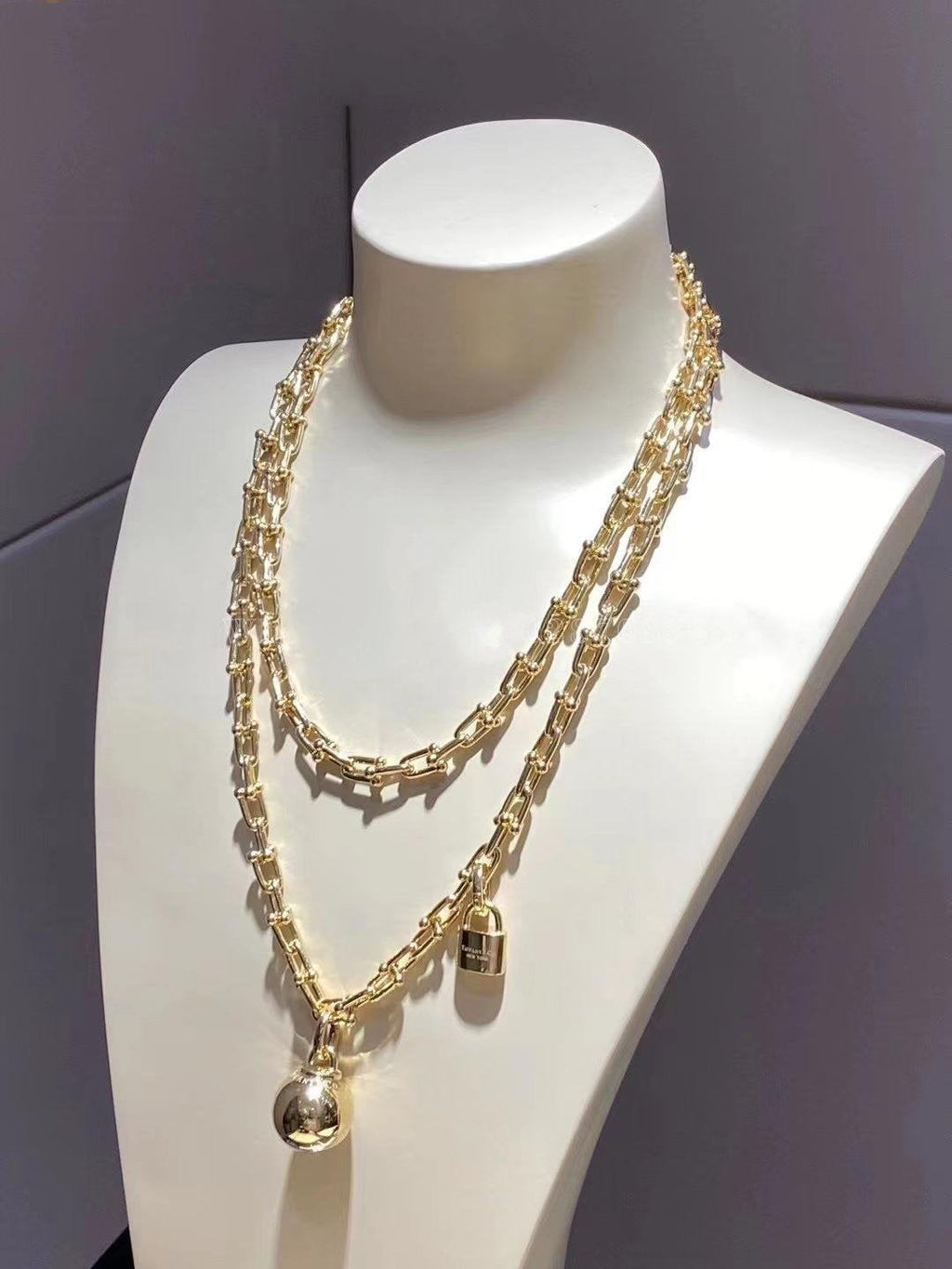 HARDWARE WRAP NECKLACE
