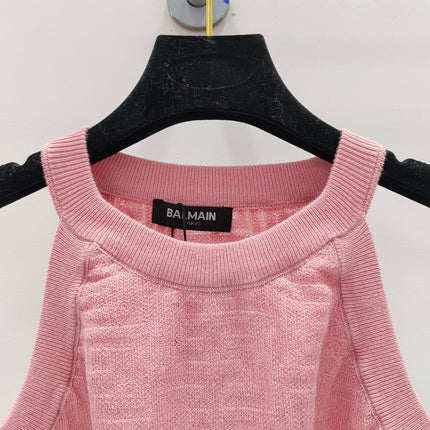 PB Monogram Knitted Top