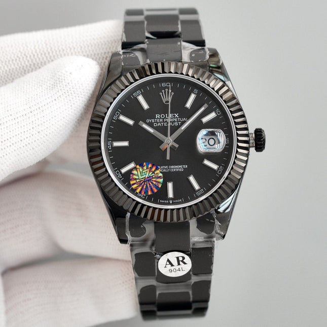 DATEJUST 41MM CUSTOM BLACK PVD