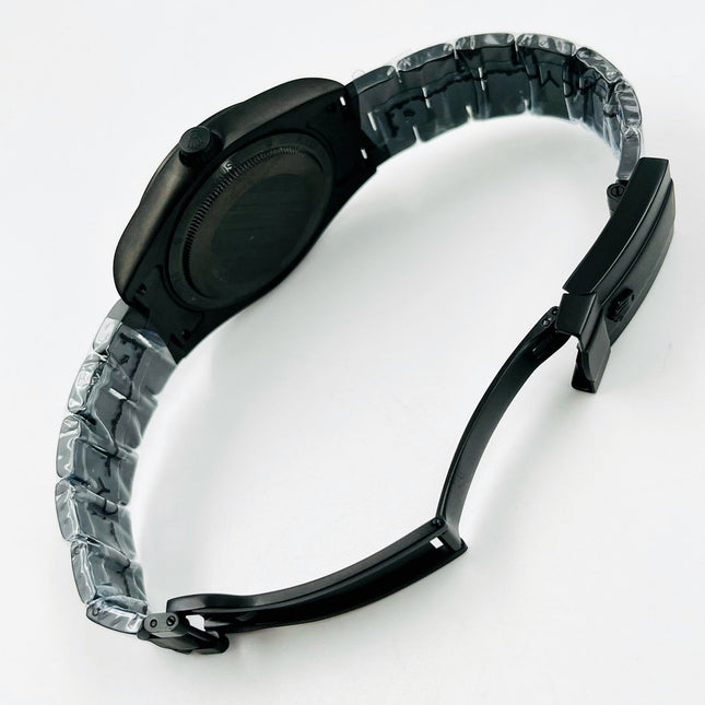 DATEJUST 41MM CUSTOM BLACK PVD WHITE DIAL